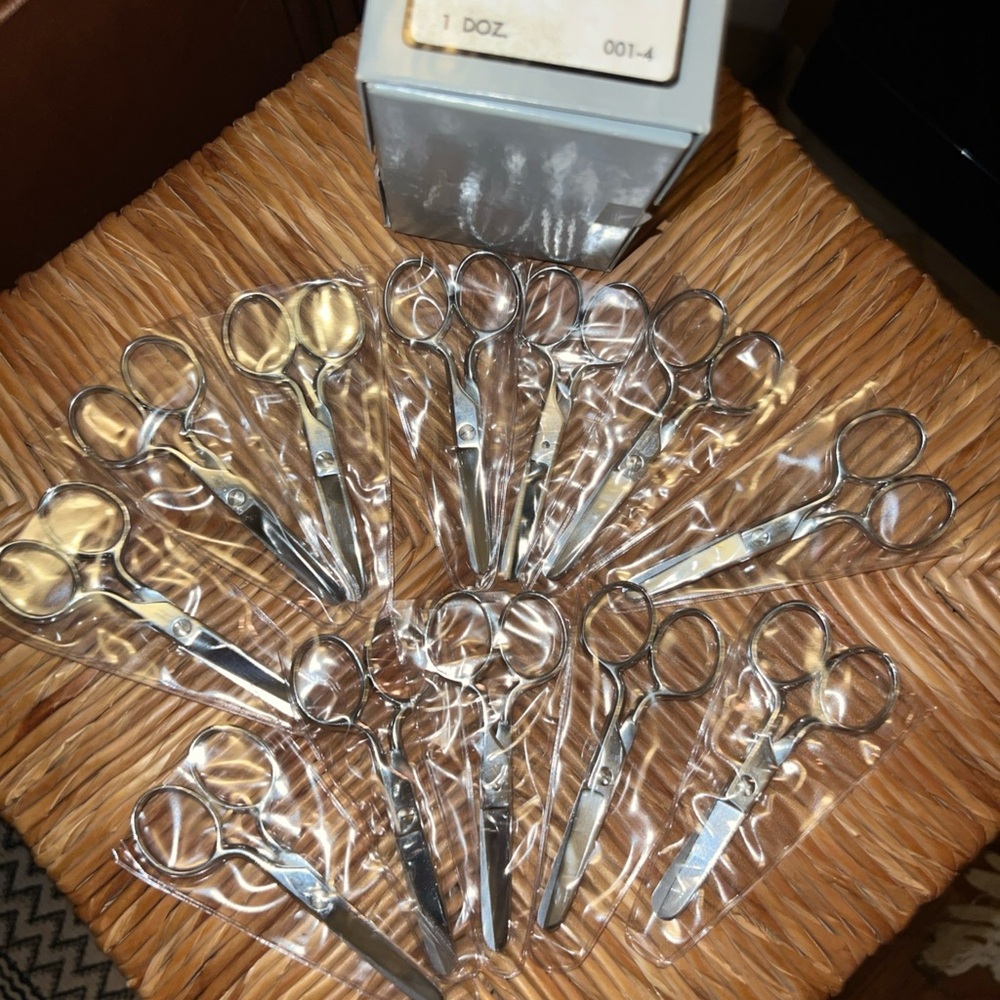 Set of Stainless Steel Scissors